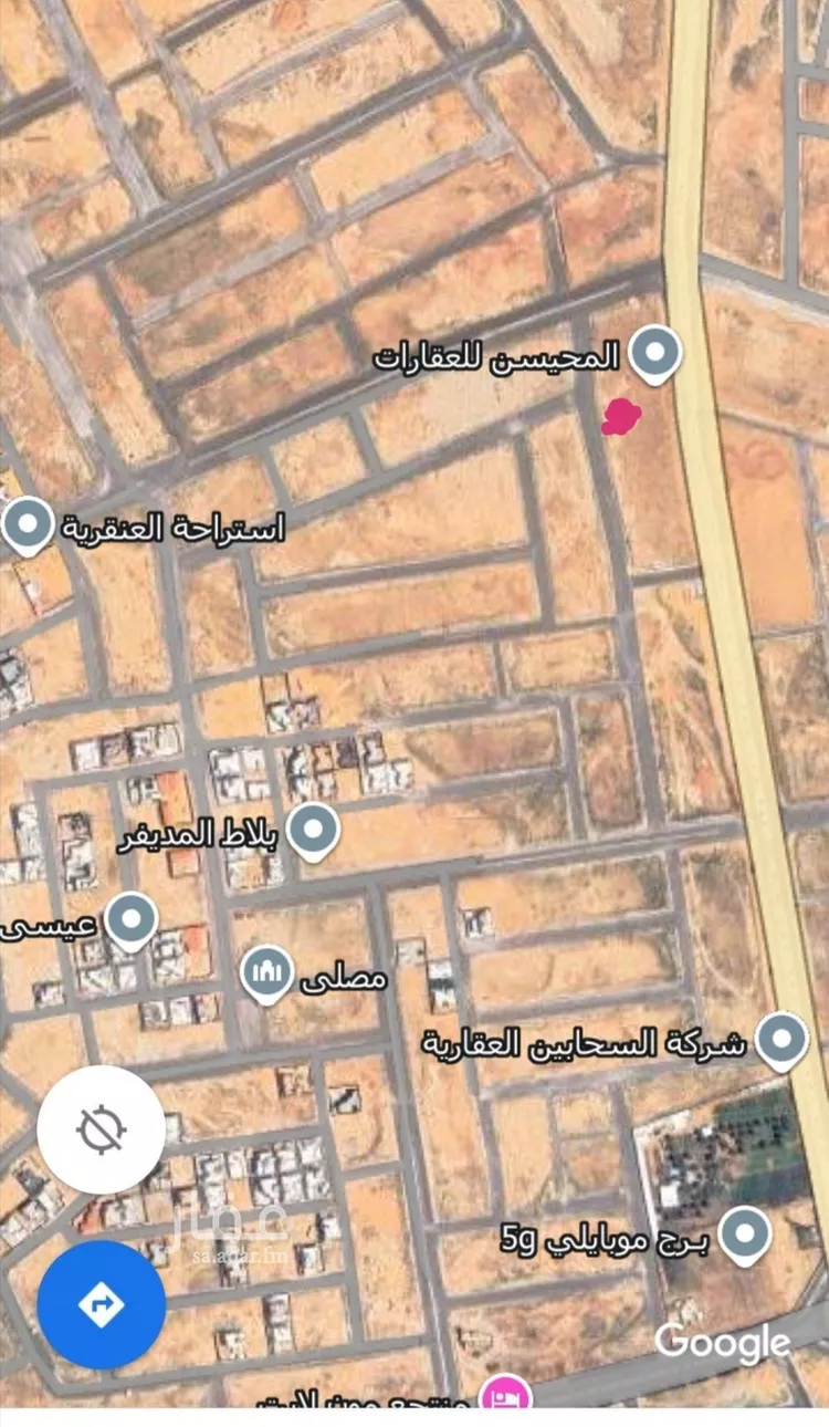 أرض للبيع في شارع العام, مدينة الخبراء والسحابين, منطقة القصيم