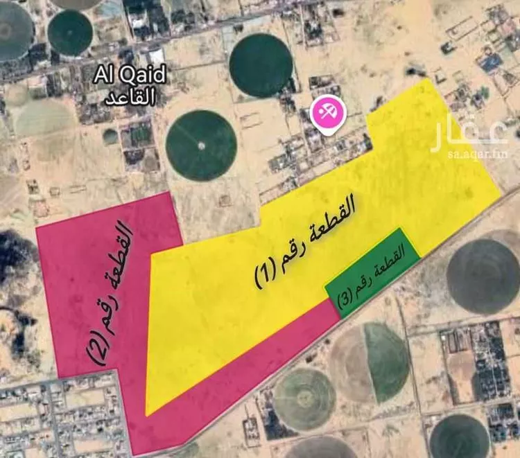 أرض للبيع في شارع طريق الهرير, مدينة القفيعى, منطقة حائل صورة 2