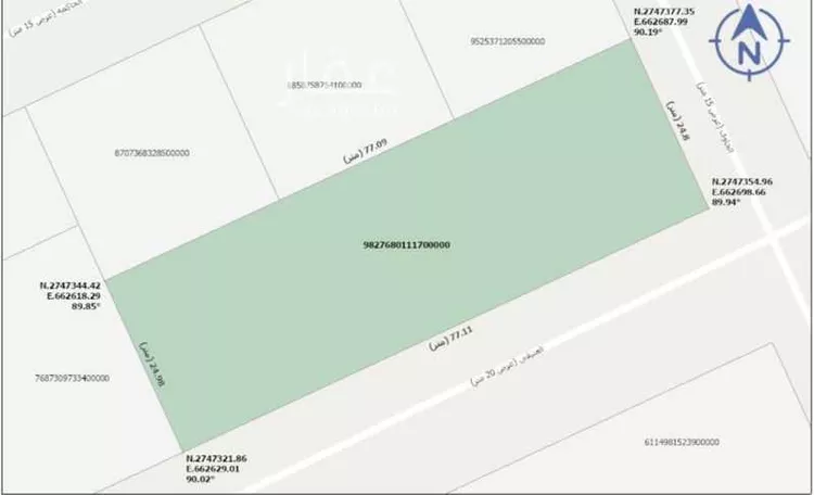 Land for Sale in Riyadh Al Qirawan