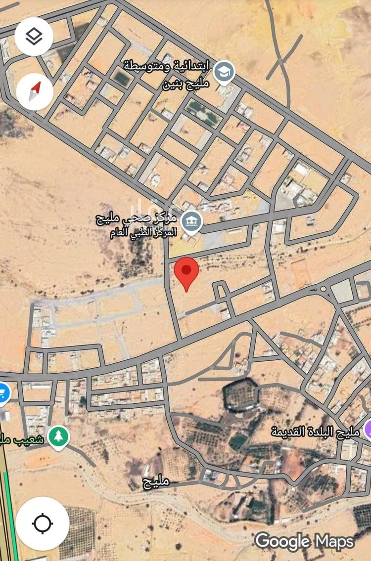 أرض للبيع في شارع داخلي , حي مليح, مدينة الغاط - مليح, منطقة الرياض