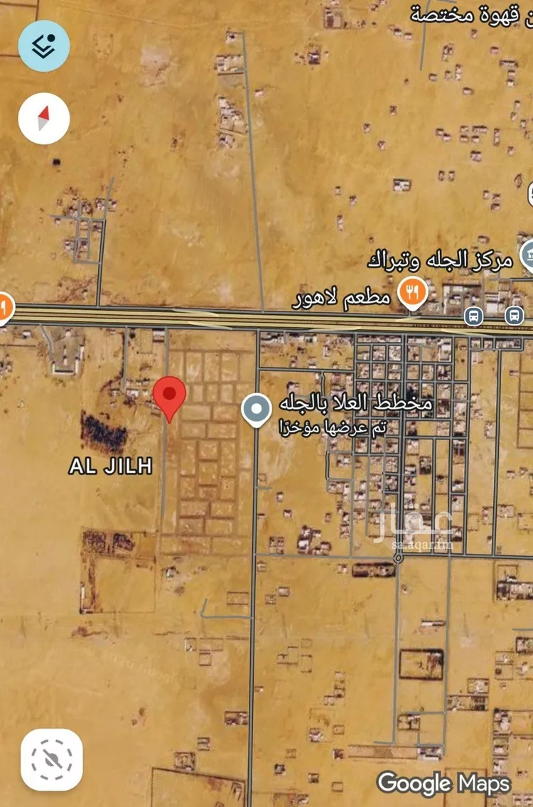 أرض للبيع في شارع داخلي , مدينة الجلة, منطقة الرياض