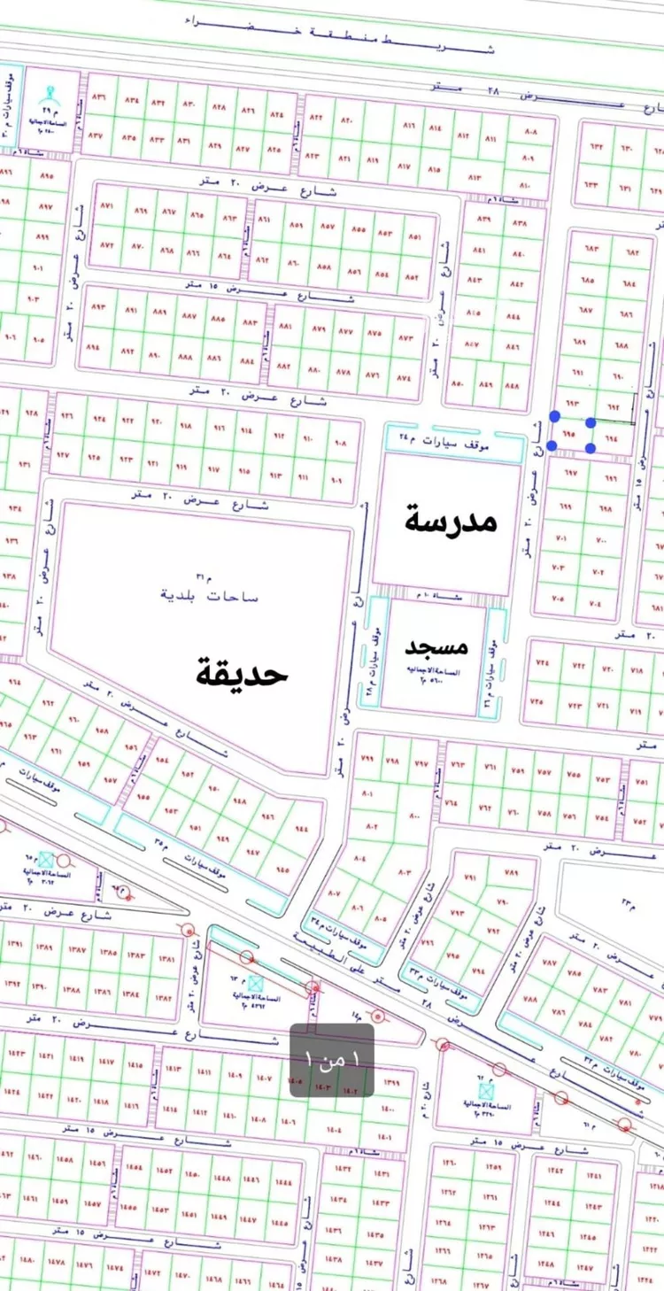 أرض للبيع في شارع الريان 86, حي الريان, مدينة الأفلاج, منطقة الرياض صورة 3