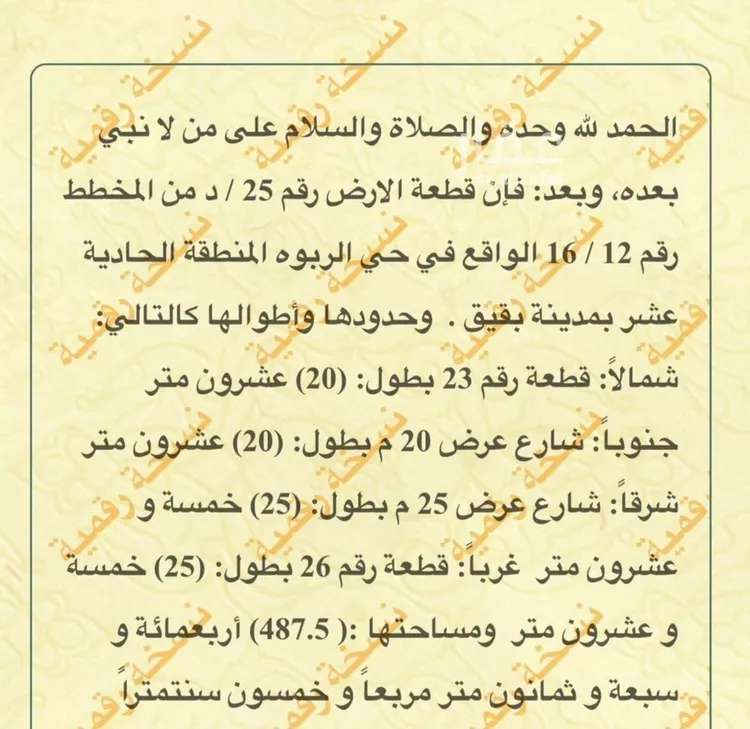 أرض للبيع في شارع داخلي , حي حي الربوة - بقيق, مدينة بقيق, المنطقة الشرقية صورة 2
