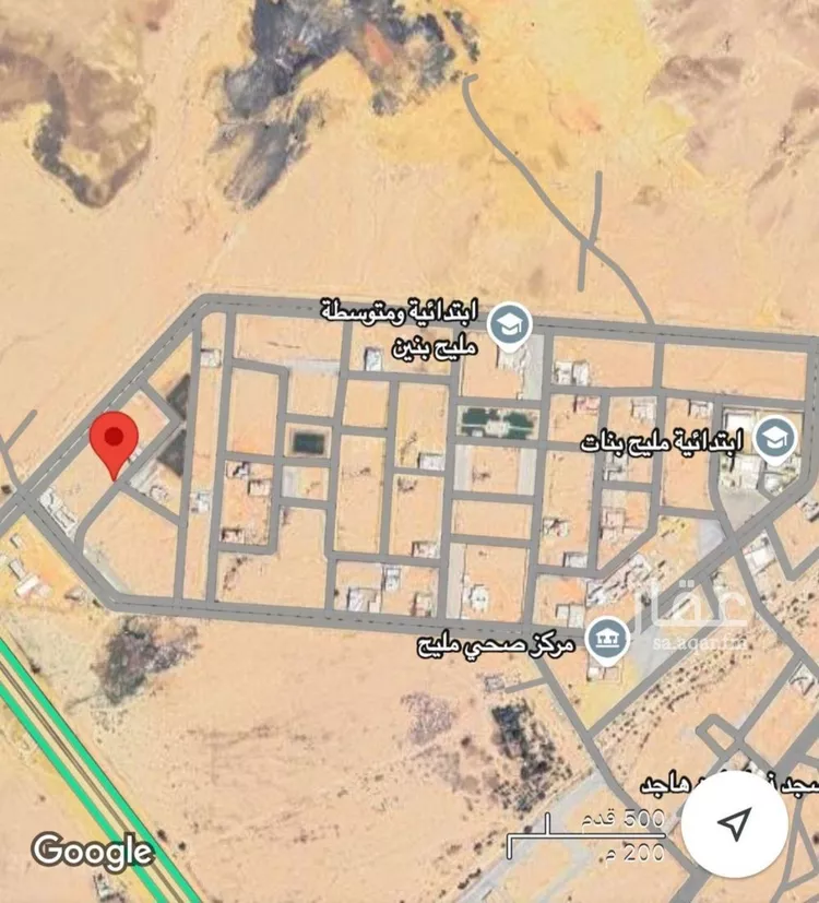 أرض للبيع في شارع مليح 122, حي مليح, مدينة الغاط - مليح, منطقة الرياض