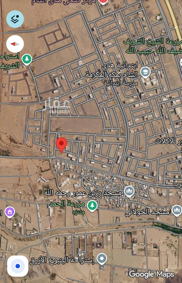 أرض للبيع في شارع أوس بن المنذر الأنصاري, حي المخطط الجديد, مدينة المخطط الجديد, منطقة مكة المكرمة