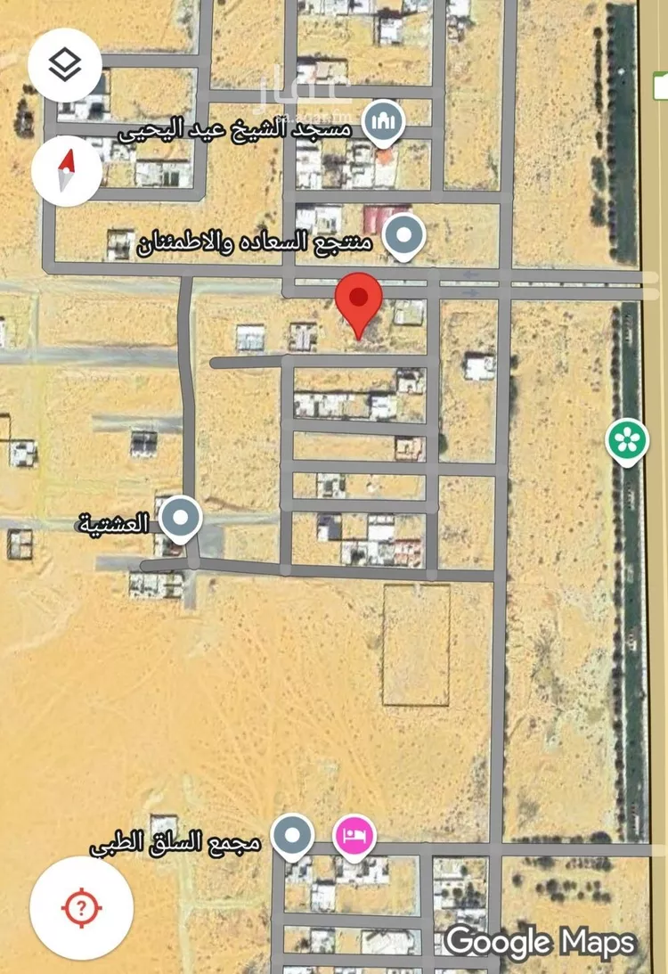 أرض للبيع في شارع الشماسيه 177, حي حي السلام, مدينة الشماسية, منطقة القصيم