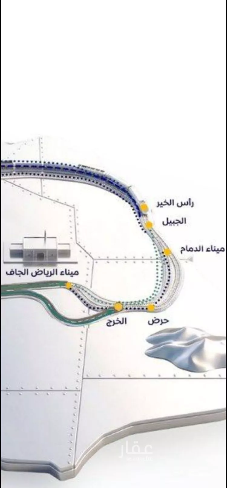 Land for Sale in Al Kharj Industrial Area صورة 3