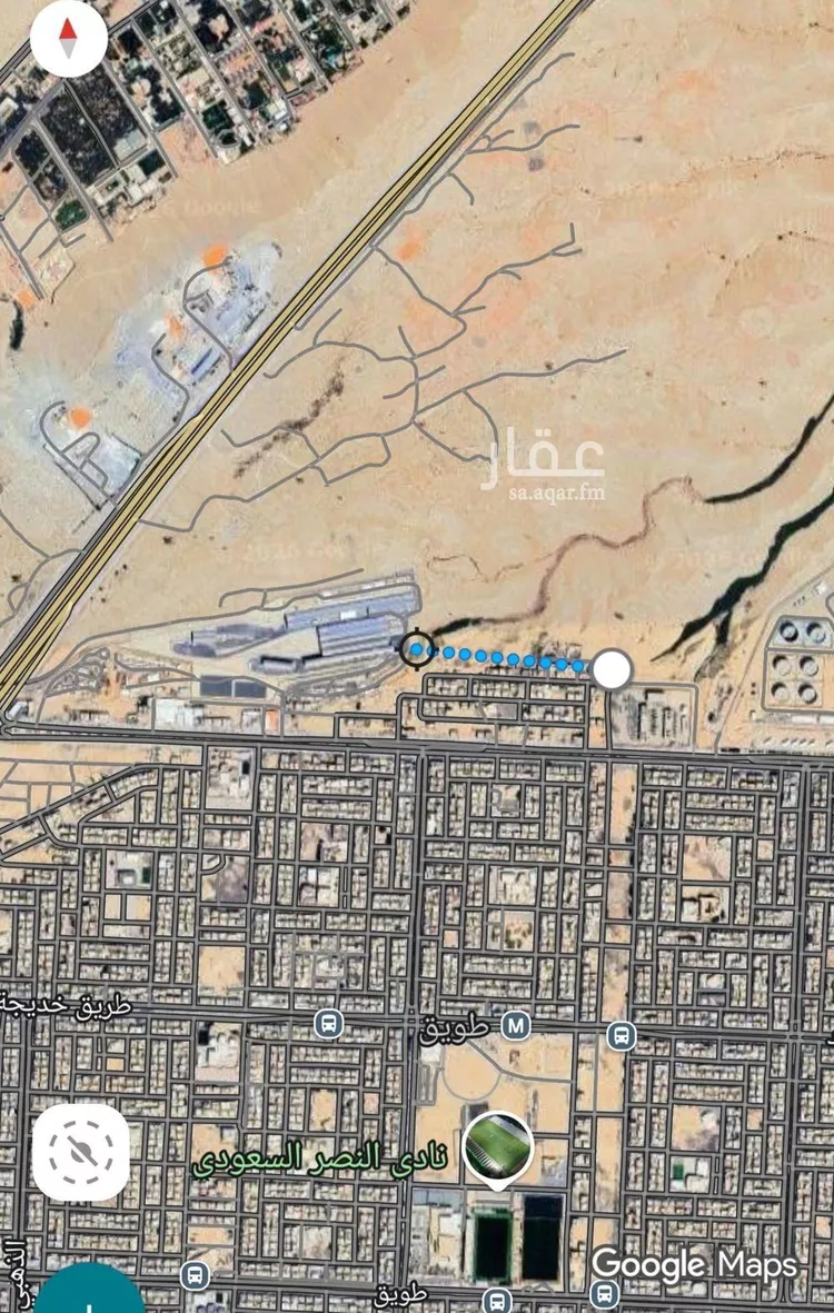 أرض للبيع في شارع داخلي , حي طويق, مدينة الرياض, منطقة الرياض صورة 3