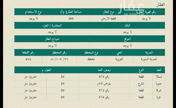 Land for Sale in Medina Alaaziziyah صورة 2