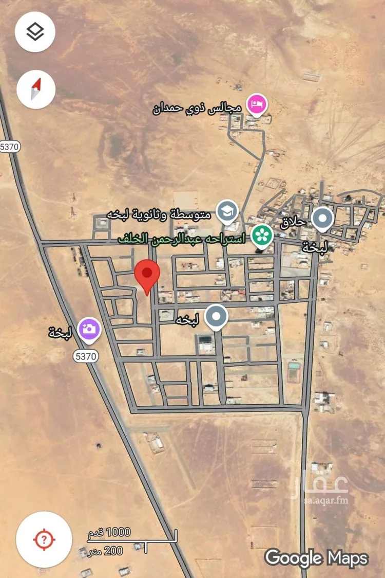 أرض للبيع في شارع داخلي , حي الدانة, مدينة لبخه, منطقة الرياض