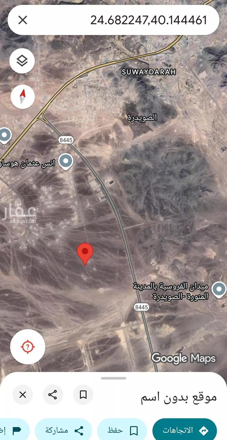 أرض للبيع في شارع داخلي , حي الصويدرة, مدينة المدينه المنوره, منطقة المدينة المنورة