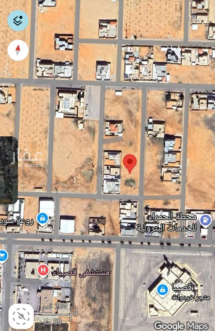 أرض للبيع في شارع الاحسان, حي حي الازدهار, مدينة قصيباء الجديده, منطقة القصيم