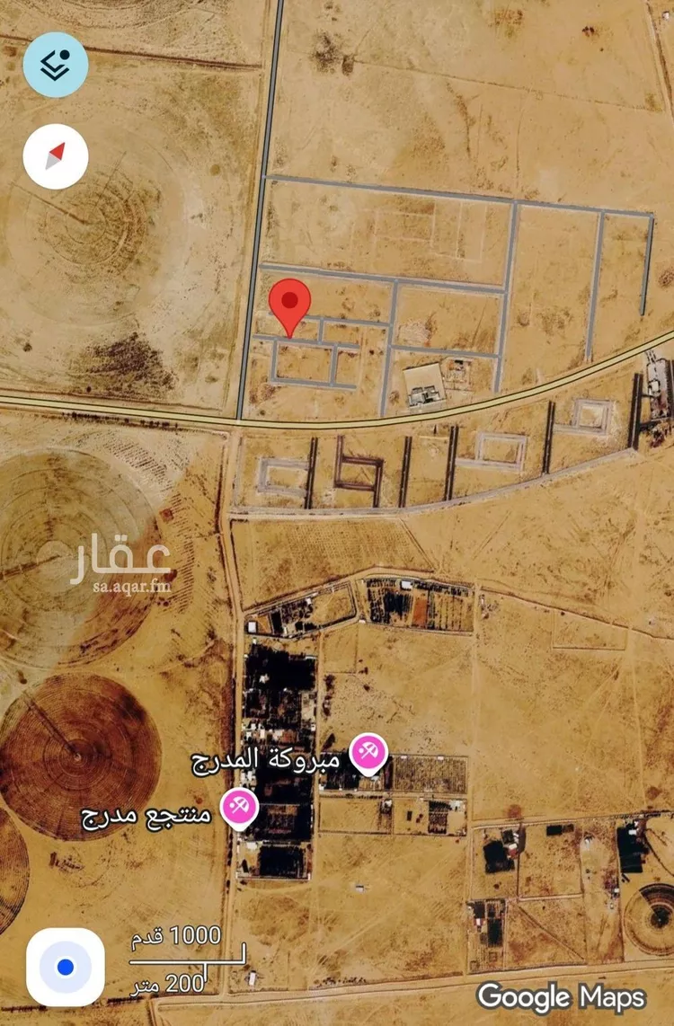 أرض للبيع في شارع داخلي , حي المدرج, مدينة المدرج, منطقة القصيم صورة 2
