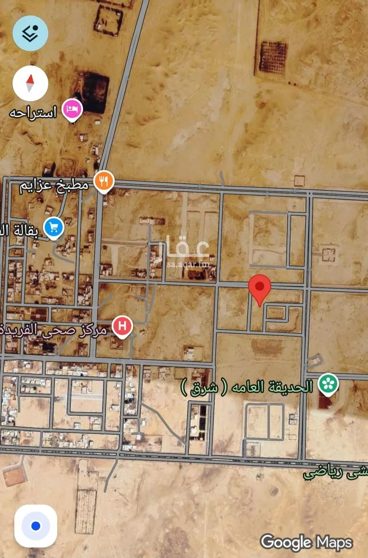 أرض للبيع في شارع داخلي , حي الفريده, مدينة الفريده, المنطقة الشرقية