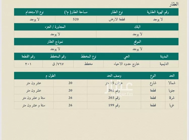 أرض للبيع في شارع داخلي , حي السيح والحجازيه, مدينة السيح والحجازيه, منطقة القصيم صورة 2