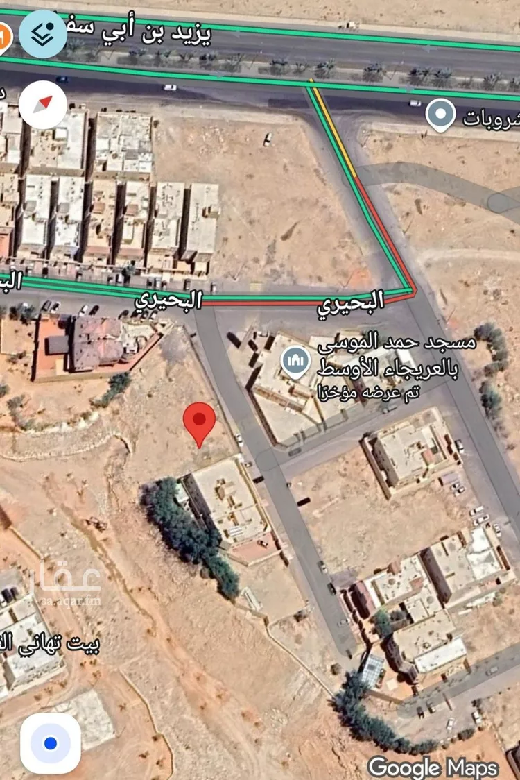 أرض للبيع في شارع البرجان, حي العريجاء الأوسط, مدينة الرياض, منطقة الرياض صورة 2