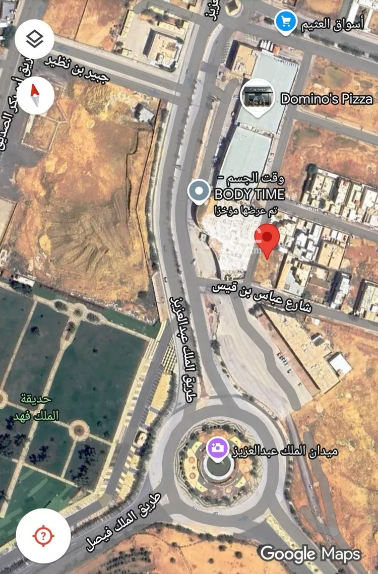 أرض للبيع في شارع عباس بن قيس, حي الملك عبدالعزيز, مدينة المجمعه, منطقة الرياض