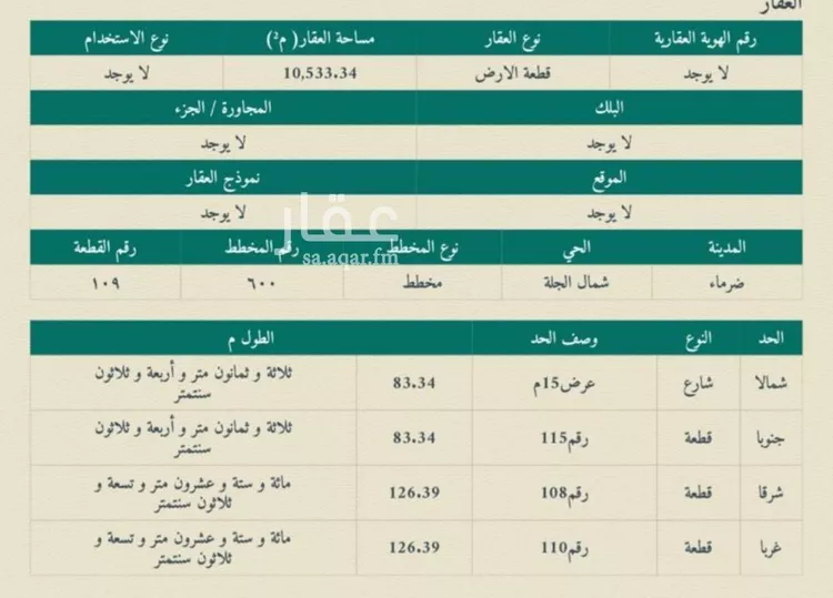 أرض للبيع في شارع داخلي , حي الكلاء ومزارعها, مدينة الكلاء ومزارعها, منطقة الرياض صورة 3