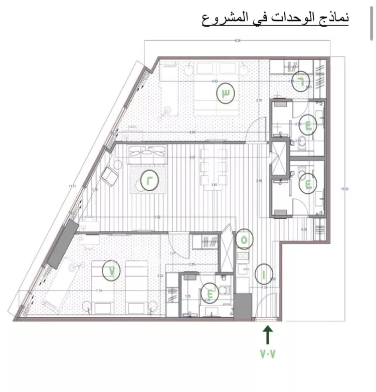 شقة للبيع في حي ريع ذاخر ، مكة ، منطقة مكة المكرمة 2