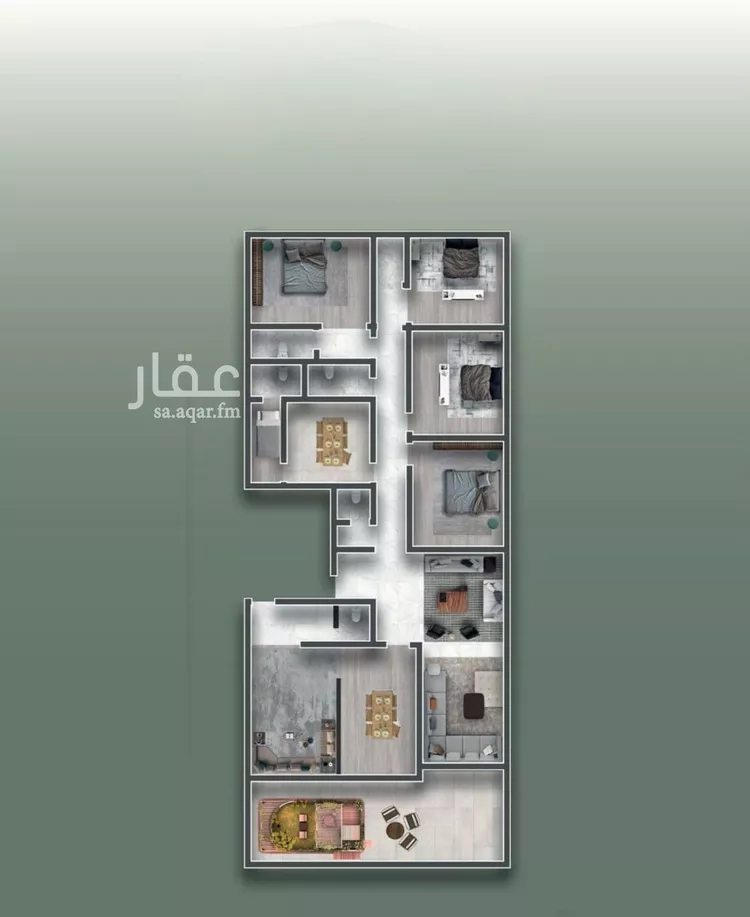 شقة للبيع في شارع أبو الحسن التميمى, حي الصفاء, مدينة جدة, منطقة مكة المكرمة صورة 3