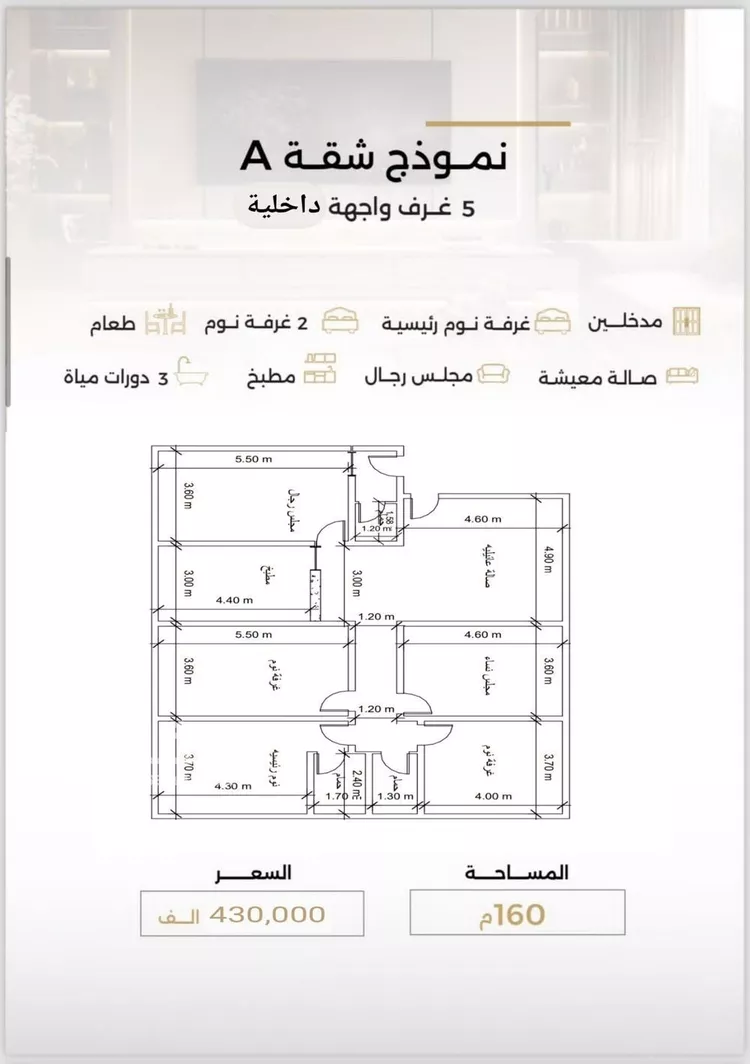 شقة للبيع في شارع نفوز قنفيذه, حي النزهة, مدينة جدة, منطقة مكة المكرمة صورة 4