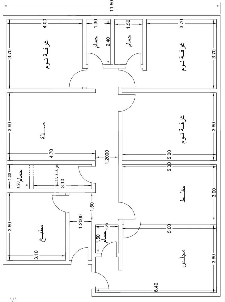 شقة للبيع في شارع عين ابن فهير, حي النزهة, مدينة جدة, منطقة مكة المكرمة صورة 2