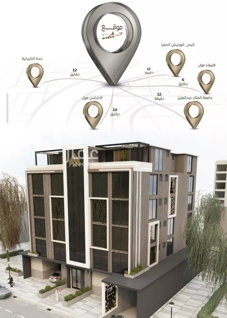 شقة للبيع في شارع ابن عباس, حي الشرفية, مدينة جدة, منطقة مكة المكرمة صورة 2