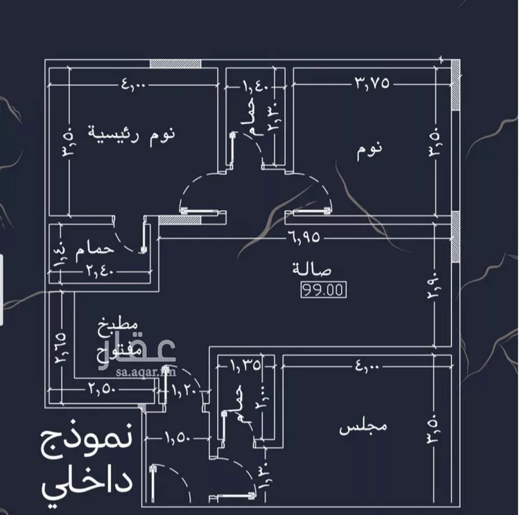 شقة للبيع في شارع صاري, حي الربوة, مدينة جدة, منطقة مكة المكرمة صورة 3