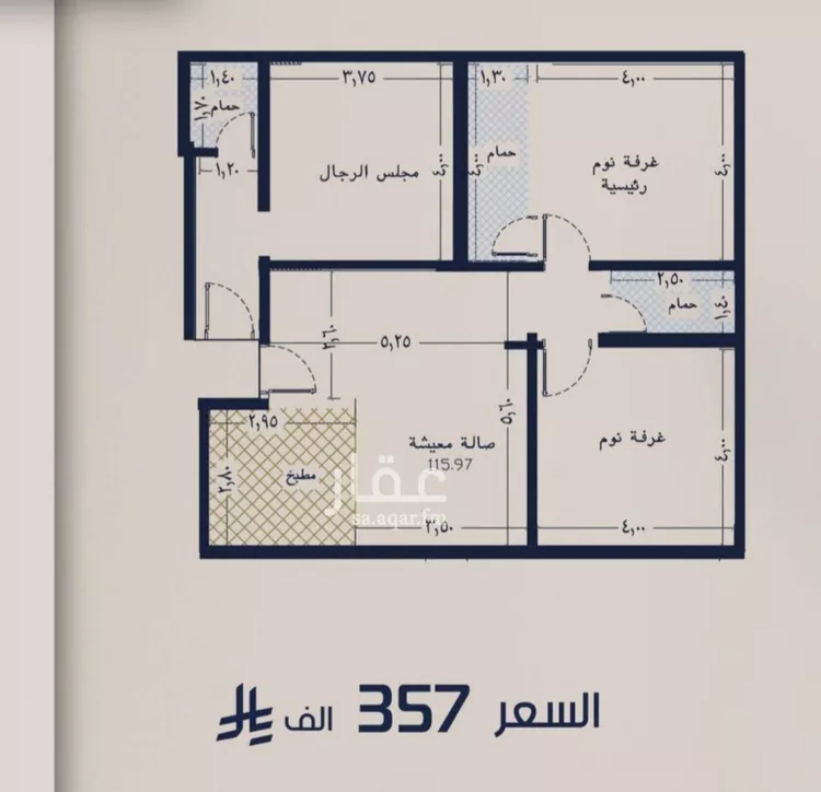 شقة للبيع في شارع الامير ماجد فرعي, حي المروة, مدينة جدة, منطقة مكة المكرمة صورة 2
