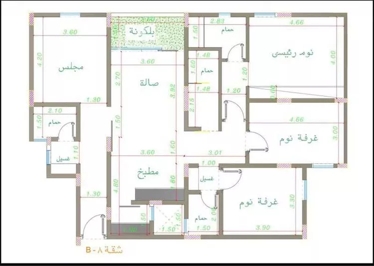 شقة للبيع في شارع ابها, حي الملقا, مدينة الرياض, منطقة الرياض صورة 2