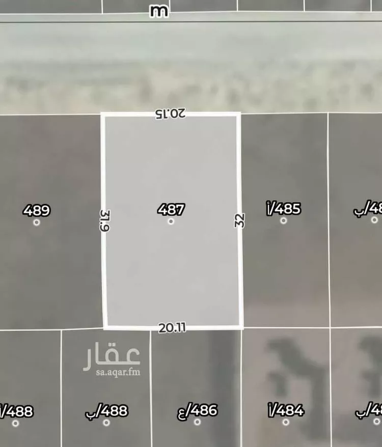 أرض للبيع في شارع هجره عسيلان 522, حي النقيب الجنوبي, مدينة بريدة, منطقة القصيم