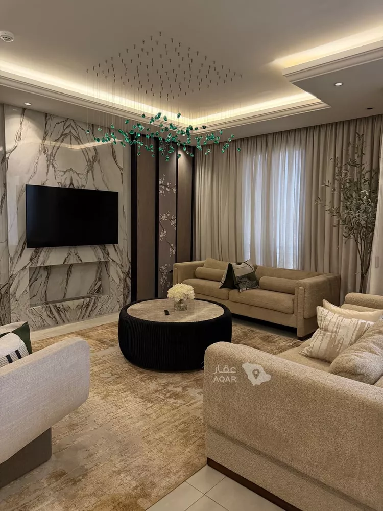 شقة للإيجار في شارع وادي وج, حي الملقا, مدينة الرياض, منطقة الرياض 4