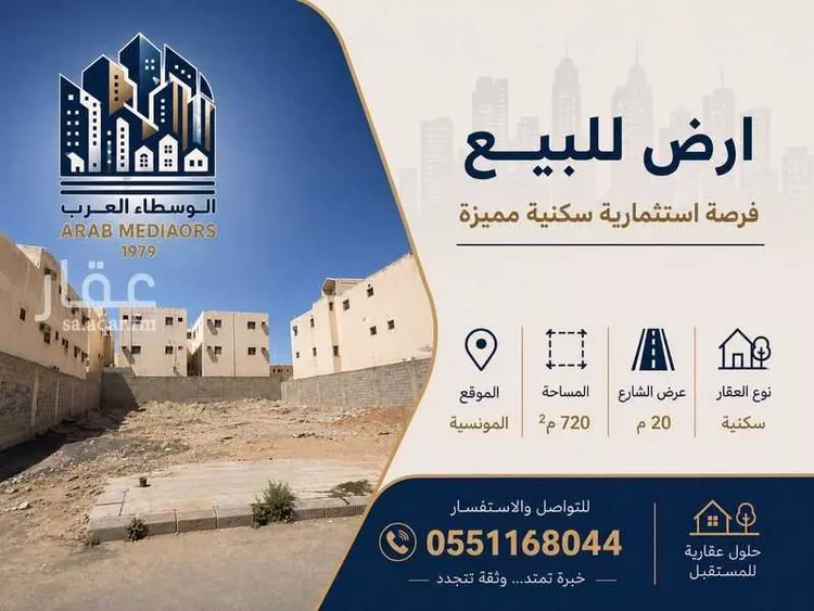 Land for Sale in Riyadh Al Munsiyah