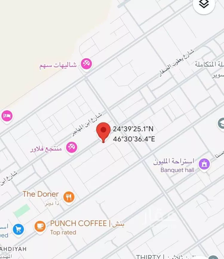 محل للإيجار في شارع سيف الدين الخطيب ، حي المهدية ، الرياض ، منطقة الرياض
