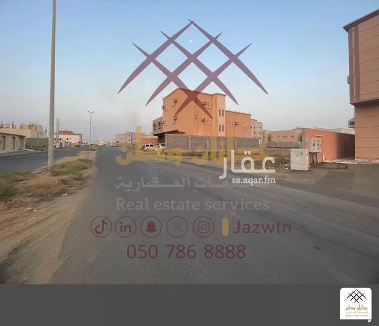 أرض للبيع في شارع القفاف, حي النور, مدينة جازان, منطقة جازان صورة 2