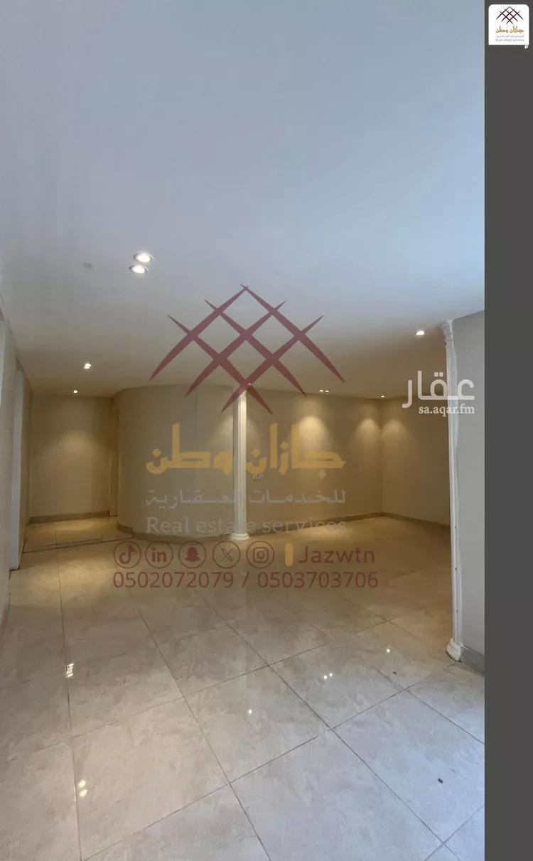 شقة للإيجار في شارع عبدالرحمن الداخل, حي السويس 1, مدينة جازان, منطقة جازان صورة 3