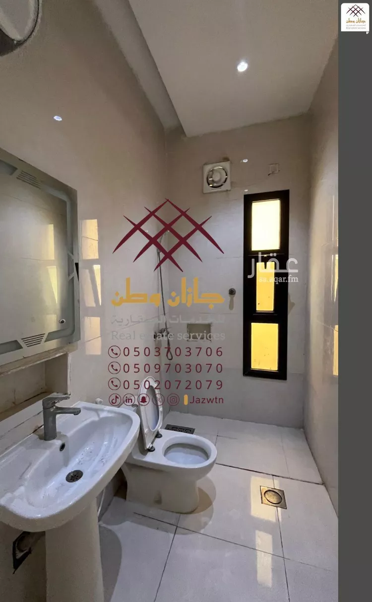 شقة للإيجار في شارع أبو علي القالي, حي الرحاب 2, مدينة جازان, منطقة جازان صورة 3