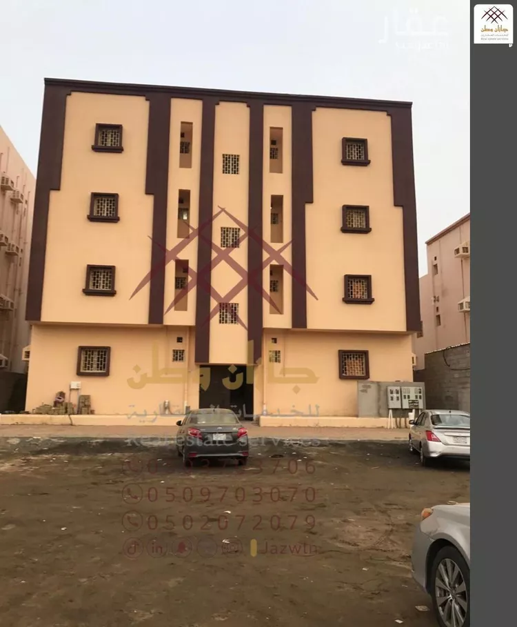 عمارة للبيع في شارع مركز ابانات, حي الروضة, مدينة جازان, منطقة جازان