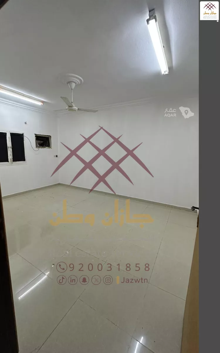 شقة للإيجار في شارع شهيد الدين ثم الوطن حسن يحيى مفرح الجابري, حي المطار, مدينة جازان, منطقة جازان صورة 4