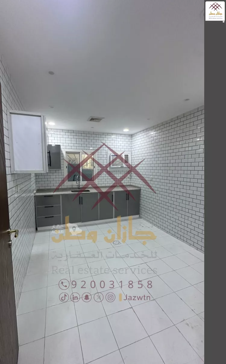 شقة للإيجار في شارع شهيد الدين ثم الوطن علي قالب محمد الشرقي, حي المحمدية 1, مدينة جازان, منطقة جازان 4