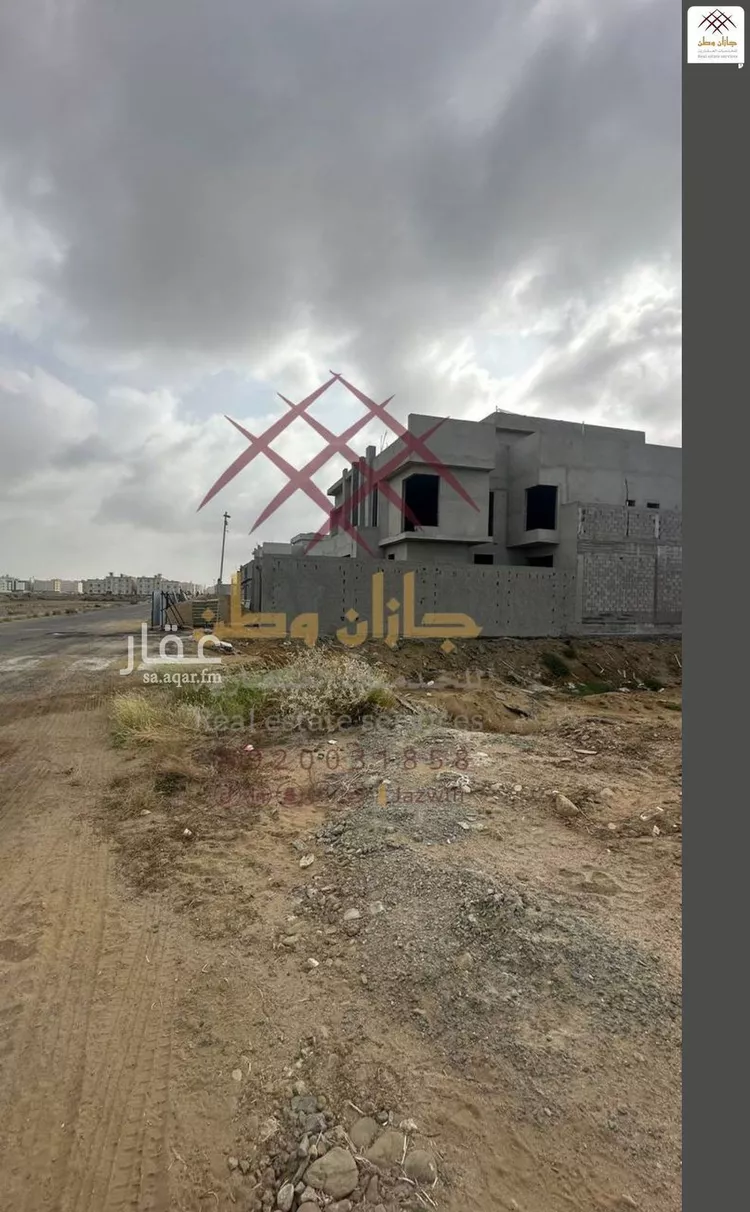 أرض للبيع في شارع احمد هادي محمد حداد, حي المحمدية 1, مدينة جازان, منطقة جازان صورة 3