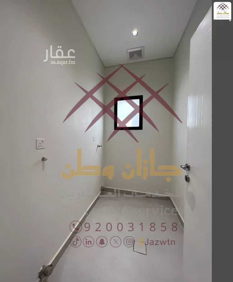 شقة للإيجار في شارع عبدالله النحوي, حي الرحاب 2, مدينة جازان, منطقة جازان صورة 4