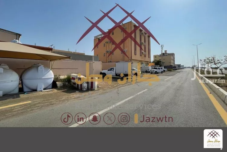 أرض للبيع في شارع تبوك, حي السويس 2, مدينة جازان, منطقة جازان صورة 4