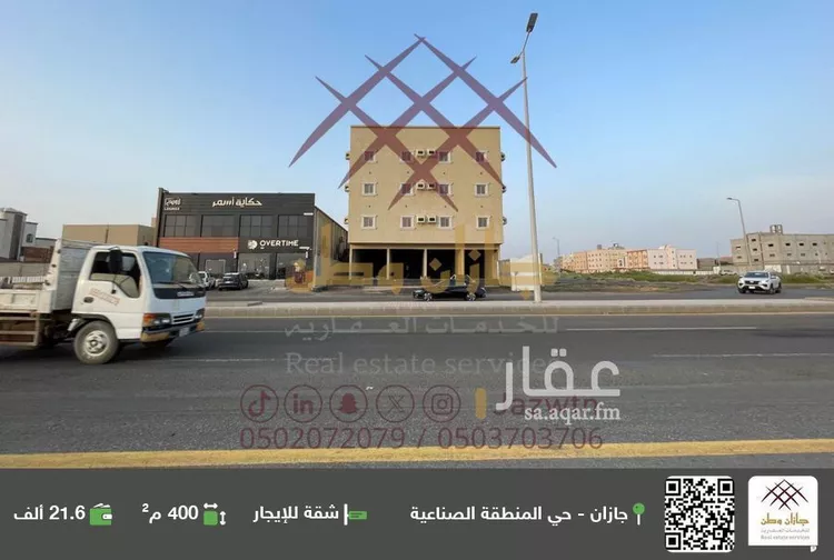 شقة للإيجار في شارع طريق الامير سلطان بن عبدالعزيز, حي السويس 2, مدينة جازان, منطقة جازان