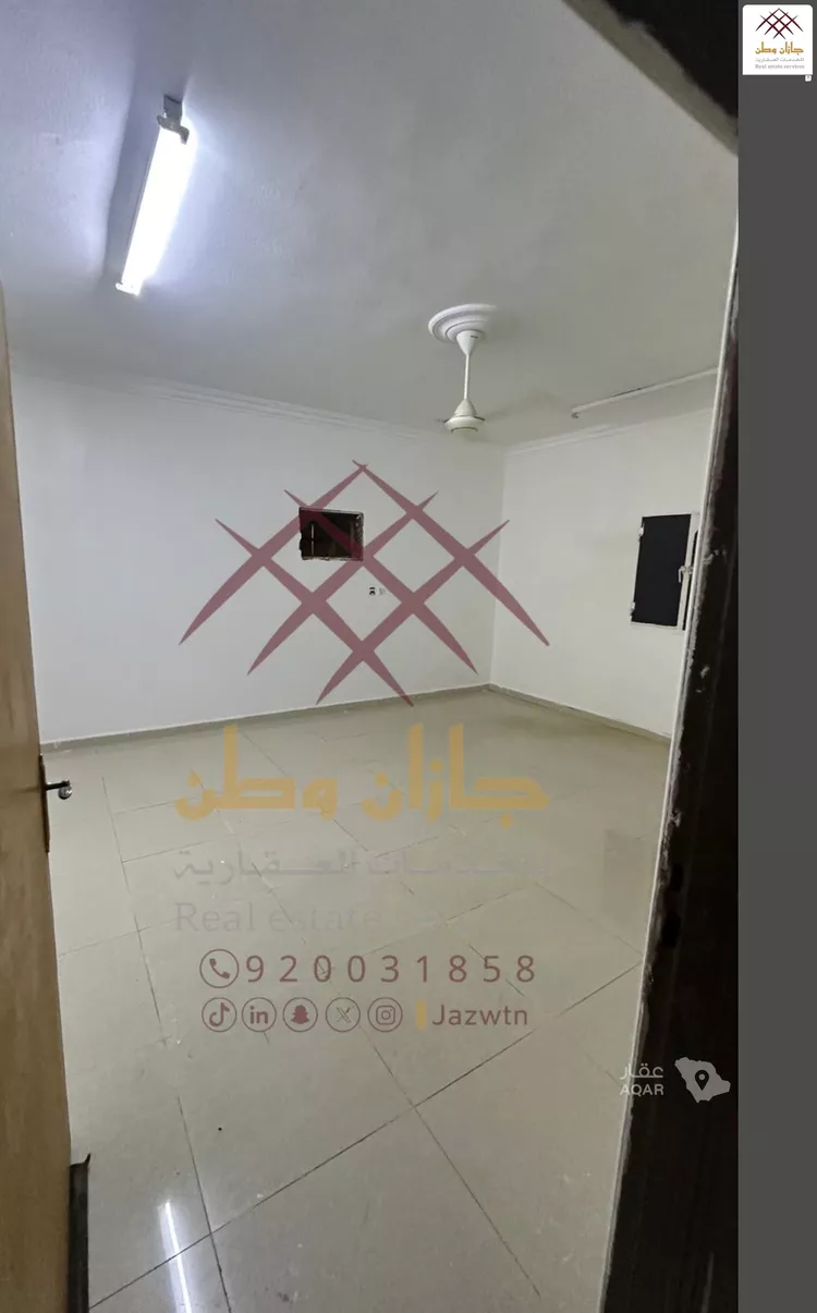 شقة للإيجار في شارع شهيد الدين ثم الوطن حسن يحيى مفرح الجابري, حي المطار, مدينة جازان, منطقة جازان 8