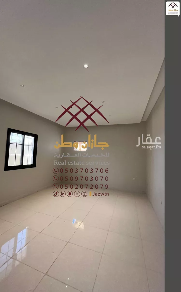 شقة للإيجار في شارع أبو علي القالي, حي الرحاب 2, مدينة جازان, منطقة جازان صورة 2