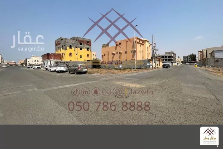 أرض للبيع في شارع المكودي, حي السويس 1, مدينة جازان, منطقة جازان صورة 2