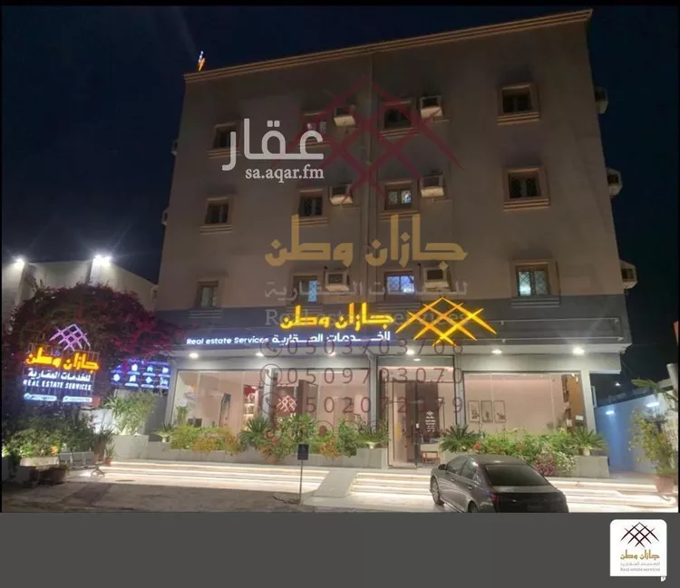 شقة للإيجار في شارع طريق الامير سلطان بن عبدالعزيز, حي السويس 2, مدينة جازان, منطقة جازان