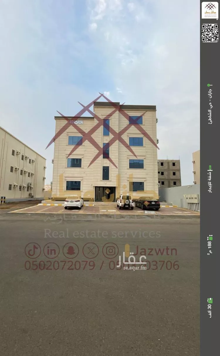 شقة للإيجار في شارع المحمدية 2 19, حي المحمدية 2, مدينة جازان, منطقة جازان