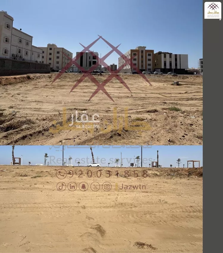 أرض للبيع في شارع طريق الملك سعود, حي المحمدية 2, مدينة جازان, منطقة جازان صورة 2